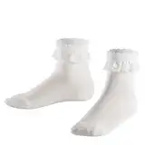 FALKE Kindersocken Romantic Lace 2er Pack, Größe:35-38, Farbe:White (2000)