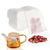 250 Stück Teebeutel Für Losen Tee 7x9 cm Teefilter für Losen Tee Teefilter Papier Teesieb Für Losen Tee Teebeutel Zum Selbstbefüllen Tee Sieb Für Duftender Gewürze Vanille Lavendel Kaffee(Weiß)