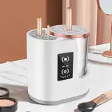 3-in-1 Elektrischer Make-up-pinselreiniger & Trockner Ultra Effiziente Reinigung 5 min Automatischer Stop Pinselreiniger Make Up Trocken Halten Make Up Pinsel Trockner Befreien Sie Ihre Hände