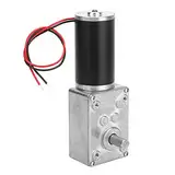 24V 20RPM DC Schneckengetriebemotor 32kg.cm 31mm Hohe Torsion Selbsthemmende Motor Reversed Mini Turbine Getriebemotor für DIY Roboter Drehtisch Türschloss Vorhang Maschine