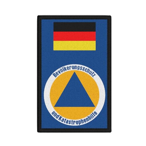 Copytec Patch Zivilschutz Deutschland Katastrophenhilfe Amt Wappen Abzeichen #36631