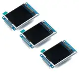 GERUI 3pcs 1,77 Zoll/1,8 Zoll für TFT LCD Display Modul 128x160 High-Definition mit IPS Farbbildschirm 2,7V – 3,3V kompatibel mit Arduino und Raspberry Pi inklusive