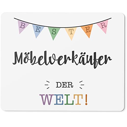 JUNIWORDS Mauspad Mousepad, Bester Möbelverkäufer der Welt (5711641)