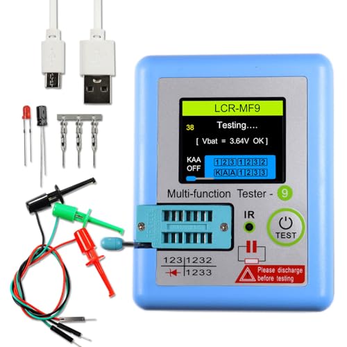 Professioneller Transistor Tester Hohe Präzisionsmesswerkzeug Transistor Testgerät Für Elektronikingenieure