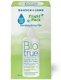 Bausch + Lomb Biotrue All-in-One Kontaktlinsenreiniger und Aufbewahrungslösung für weiche Kontaktlinsen Reise-Set, Flight Pack, 100 ml