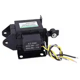 EVTSCAN Ultimo MQ8 (SA) -3702 AC Push-Pull Traktionssolenoid Elektromagnet 220VAC 49N Corsa 20mm, für Industrielle Automatisierung, Verkaufsautomaten, Haushaltsgeräte