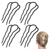 Sibba 4 Stück Haar Steckkamm 4 Zähne Metall Seitenkämme Haarnadeln Haarkämme Einsteckkamm Stecken Haarschmuck Kamm Vintage Haarseitenkämme Kleine Haarspangen für Frauen Mädchen Vieler Frisuren Zubehör