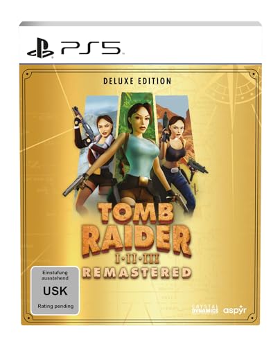 Tomb Raider 1-3 Remastered Starring Lara Croft Deluxe Edition - PS5