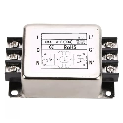 Einphasiger 220-V-Wechselstrom-Klemmenblock zur Filterreinigung CW4-6A-S (004) 10 A(CW4-20A-S 004 terminal)