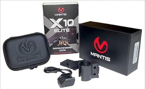 Mantis X10 Elite Shooting Performance System - Echtzeit-Tracking-, Analyse-, Diagnose- und Coaching-System für das Training von Schusswaffen - MantisX