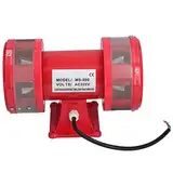 Motoralarm Luftüberfall Sirene Elektrik 135 DB Hoch Dezibelschraubenmontage mit Kontinuierlicher Klang für Bergbaubereiche Schiffe Flughäfen