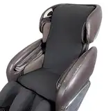 hardtry Abdeckung für Massagesessel Stretch Massagesessel Bezug Massage Stuhl Abdeckung Staubdichter Kratzfeste SchutzhüLle Waschbar Bezug für Massagesessel Loungesessel(Black,Upper Body)