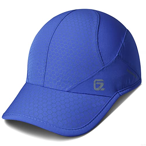 Sport cap,Soft Brim Lightweight Waterproof Running Hat Breathable Baseball Cap Quick Dry Sport Caps Cooling Portable Sun Hats for Men and Woman Performance Cloth Workouts and Outdoor Activities Blue