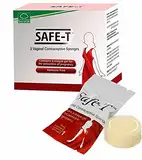 Safe-T-Packung mit 3 hormonfreien Vaginalschwämmen zur Verhütung