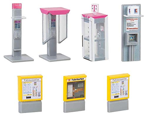 Faller FA180347 Stadtausgestaltungs-Set Modellbausatz, Zubehör, Mehrfarbig