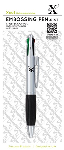 Xcut XCU 268701 4-in-1-Prägestift, silber