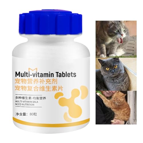 Hundewohlbefinden Ergänzungsfutter | 180 Stück Tabletten für die allgemeine Gesundheit Ihres Hundes | Fell- & Hautgesundheit Für Haustiere & Jungtiere