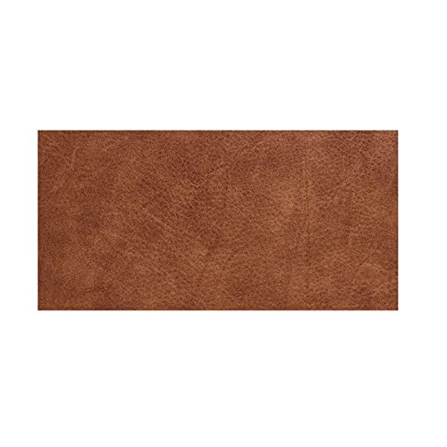 Doppelseitiger Leder-Tischläufer, rustikal, schick, hitzebeständig und rutschfest, ideal für Mahlzeiten im Innen- und Außenbereich, langlebiges und stilvolles Design für Dinnerpartys
