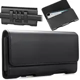 Gcepls Handy Gürteltasche für Samsung Galaxy S23 Ultra 5G,S22 Ultra,S21 Ultra,Magnetverschluss Handyholster mit ID-Kartenhalter Tasche, Handytasche Gürtel für Galaxy A23 5G,A21S,A12,A13,A73,A72,A71