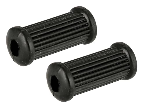Renner Automotive Set - Kickstarter- und Schalthebelgummi Schwarz, längsgerippt - für Simson SR4-1 Spatz, SR4-2 Star, SR4-3 Sperber, SR4-4 Habicht, KR51 Schwalbe, KR50