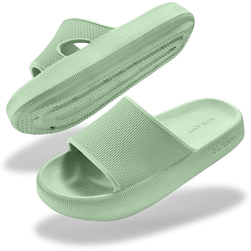 SCHLAPPY™ Original Badeschuhe für Damen&Herren, Badelatschen&Wolkenschuhe 100% Plastikfrei, Wasserfest&rutschfest (Mint, EU Schuhgrößensystem, Erwachsene, Numerisch (von/bis), M, 38, 39)