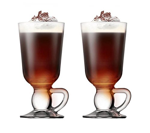 Pasabahce 44109 - Irish Coffee, Punsch, Glühwein, Heiße Schokolade Becher mit Henkel~280 ml, 2 Stück