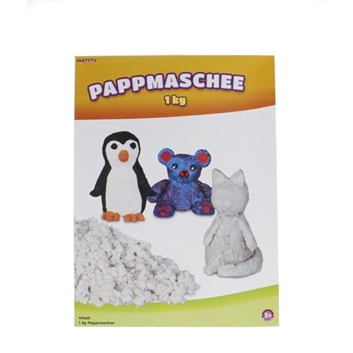 Besttoy Pappmaschee weiß - ca. 1 kg.