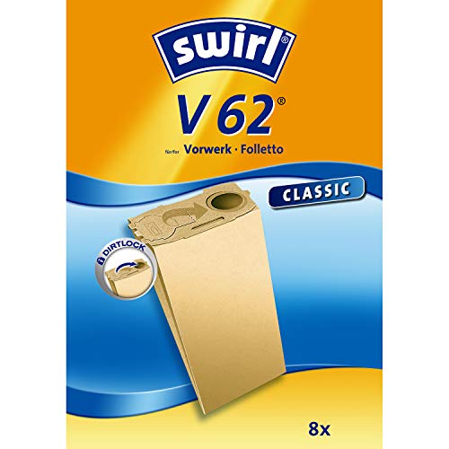 Swirl V 62 SpezialpapierStaubsaugerbeutel für Vorwerk