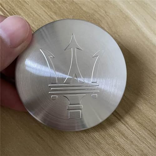 Nabendeckel für Maserati Quattroporte Levante Ghibli 60MM,wasserdicht Radnabenkappen, Felgenkappen,Felgendeckel,Nabenkappen,Radnaben-Mittelabdeckungen,D