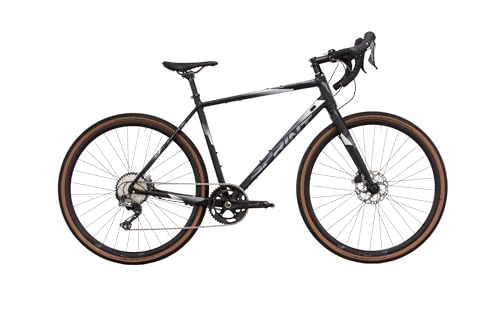 SPRINT Whisper Elite GRX600 28-Zoll Gravelrad mit 622x19 Felgen, Shimano Schaltung, ALU Rahmen (Schwarz, XL-560 mm)