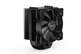 be quiet! Pure Rock 2 Black, CPU Kühler, 150W TDP, Pure Wings 2 120mm PWM, 4 6mm Heatpipes, asymmetrisches Design, Single Tower, BK007