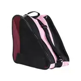 Baoblaze Unisex Rollschuhtasche, Rollerskates Bag mit Verstellbarem Schultergurt, Schlittschuhe Transporttasche, Schlittschuhe Aufbewahrungstasche, Eislauf Inliner Tasche für Kinder Erwachsene, Rosa