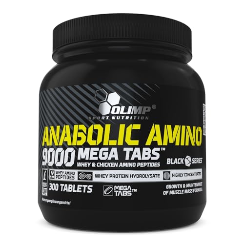 Olimp Anabolic Amino 9000 Mega Tabs, 300 Tabletten