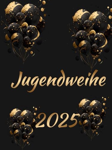 Jugendweihe: Hardcover für die Feier in der sich alle Gäste verewigen können mit einem schönen Spruch