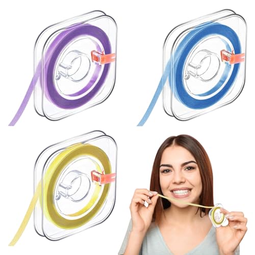 keyxer 3er Set Zahnschleifpapier & Zahn Schleifpapier für Zwischenräume – Dental Polierstreifen Zähne Schleifpapier zwischenräume mit 3 Rauheitsstufen zur Zahnsteinentfernung und Zähne Polieren