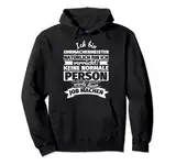 Uhrmachermeister lustiger Spruch Pullover Hoodie
