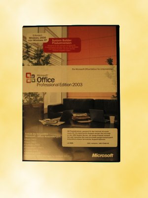 SB/MS Office Professional 2003 + SP1 CD W32 1PK NON OSB/ incl.Word, Excel, Outlook, PowerPoint, Publisher, Access 2003