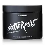 OS NUTRITION Götterpuls Premium Pre Workout Pfirsich-Eistee, Pulver, 308g