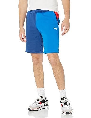 PUMA Herren Standard BMW MMS ESS Shorts, Fleece, Pro Blue-M, Größe L