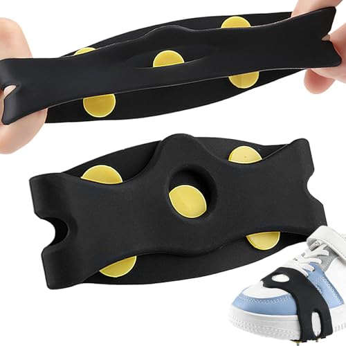 Walgreifer für und Schnee | 5-Stahl Zähne über Schuh Boot Traction Cleat Spikes | Über Schuhstiefel Traction Cleat Spikes, Anti-Rutsch-Schuhschutz zum Wandern, Wandern, Klettern, Eisfischen 2X