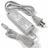 OSTENT US Type Home Ladegerät AC Adapter Netzteil Kompatibel für Nintendo Wii U Gamepad