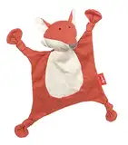 sigikid 39795 Schnuffeltuch Tiercharakter Fuchs, orange/Fuchs/26cm