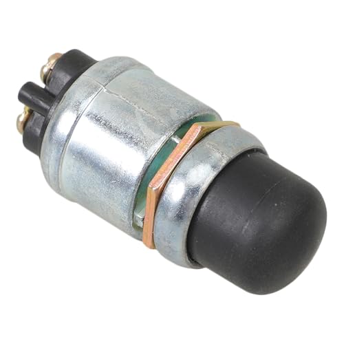 ERINGOGO Motorstartknopf Wasserdichter Push To Start Schalter für Auto Lkw und Boot Einfache Installation Wetterbeständig Praktische für Schnelle Motorstartfunktion