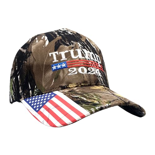 Hat 2024 Baseball Cap Cap -Mützen Einstellbar Unisex Hip Hop Hut Sonnenhut Kappe 2024 Keep America Again Hut Einheitsgröße -Mützen -Hut Baseball- Ütze