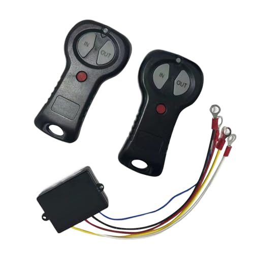 WINCH REMOTE SET, WINKES Fernbedienung Recovery Kit | Drahtsteuerungswinde für LKW-, ATV- und -Winden -Wireless -System