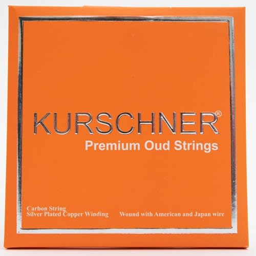 Kurschner Arabic Oud Strings - Medium Tension Professional Yellow Label PVF Carbon Saiten Set