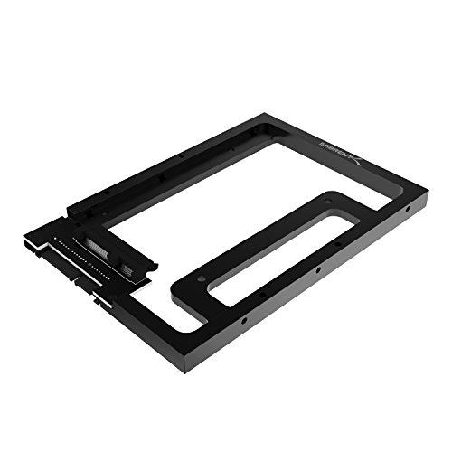 SABRENT 2.5" auf 3.5" interner Festplattenadapter Konverter Einbaurahmen Wechselrahmen, 2.5 SSD & SATA Festplatte zu 3.5” Desktop und servers, SATA Montage Adapter Halterung Caddy (BK-PCBS)