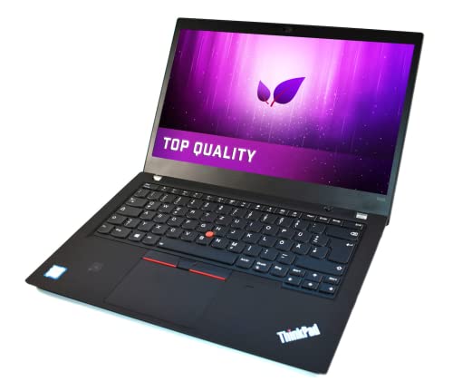 Lenovo ThinkPad T490 Intel i7 4x1.9 GHz Prozessor, 16 GB Arbeitsspeicher, 256 GB SSD, 14 Zoll Display, Full HD 1920x1080 IPS, Windows 11 Pro VI7 (Generaluberholt)