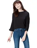 find. 17AMZ807 t shirt damen, Schwarz (Black), 44 (Herstellergröße: XX-Large)