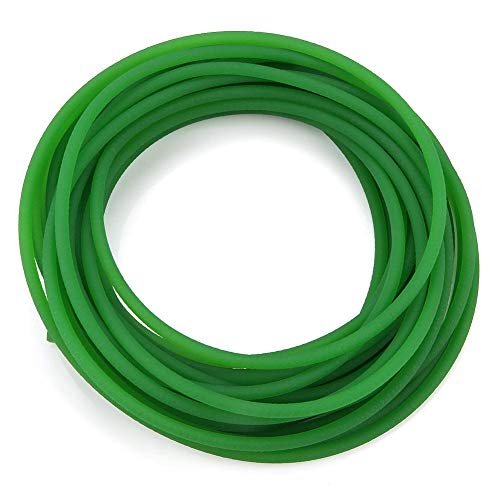 Hochleistungs-Urethan-Rundriemen mit rauer Oberfläche PU-Polyurethan-Rundriemen für das Antriebsgetriebe Grün(5mm*10m)